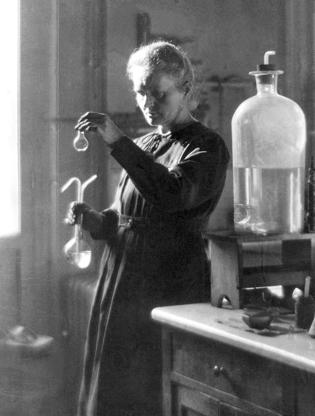 Maria Skłodowska-Curie, fot domena publiczna
