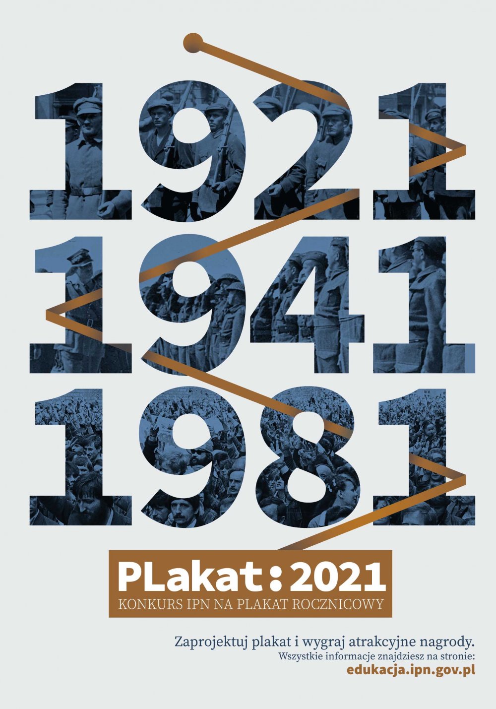 Logo - CENTRALA Plakat historyczny roku