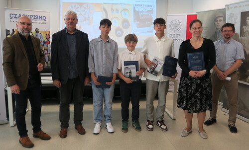 Wręczenie nagród finalistom VI edycji interdyscyplinarnego konkursu „Dzieje Polskiej Nauki i Techniki”, Katowice 14 czerwca 2024