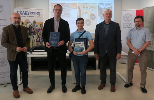 Wręczenie nagród finalistom VI edycji interdyscyplinarnego konkursu „Dzieje Polskiej Nauki i Techniki”, Katowice 14 czerwca 2024