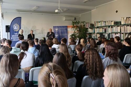 Spotkanie w Miejsko-Gminnaj Bibliotece Powiatowej w Wieruszowie