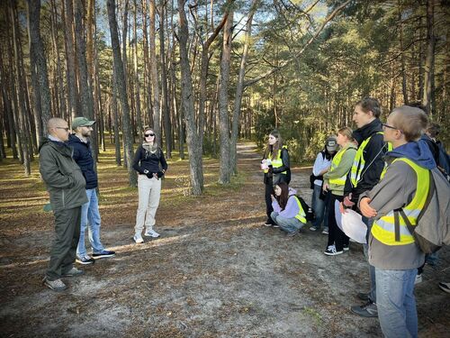 Rajd edukacyjny „Śladami Janusza Szweycera nad rzeką Grabią”