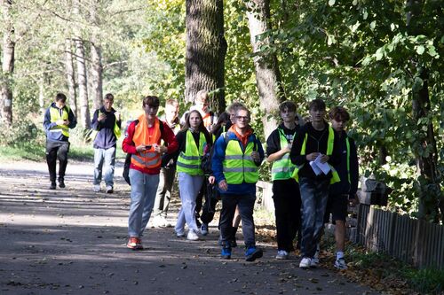 Rajd edukacyjny „Śladami Janusza Szweycera nad rzeką Grabią”