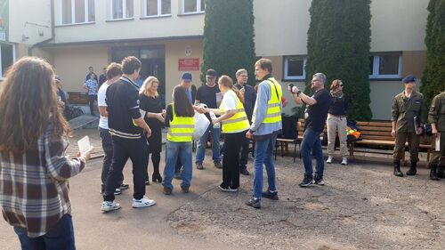 Rajd edukacyjny „Śladami Janusza Szweycera nad rzeką Grabią”