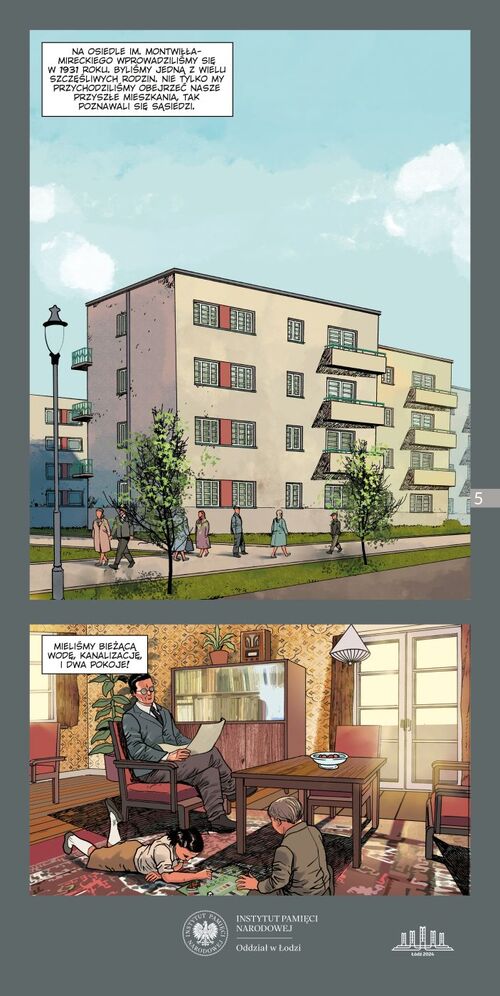 Komiks My z Montwiłła - wybrane strony