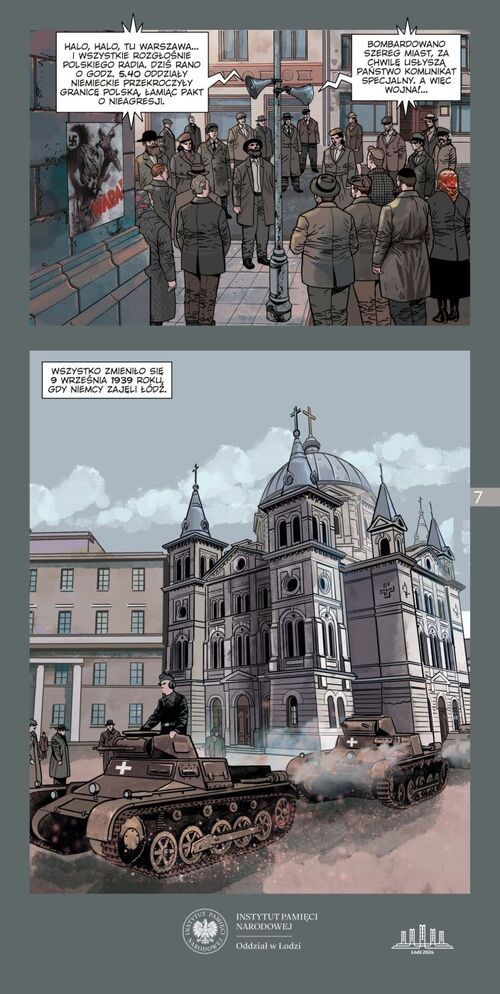 Komiks My z Montwiłła - wybrane strony