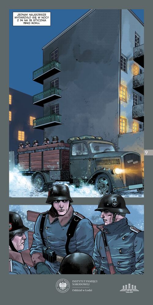 Komiks My z Montwiłła - wybrane strony