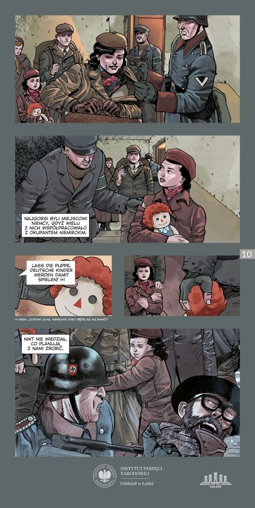 Komiks My z Montwiłła - wybrane strony