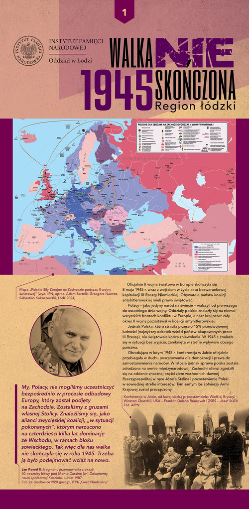 WYSTAWA WALKA NIE SKONCZONA 1945-01