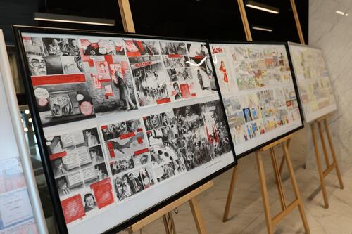 Gala konkursu „Epizody z najnowszej historii Polski w komiksie” (fot. Rafał Pękalski IPN)