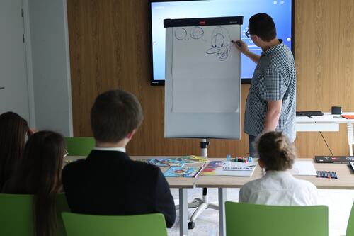 Gala konkursu „Epizody z najnowszej historii Polski w komiksie” (fot. Rafał Pękalski IPN)