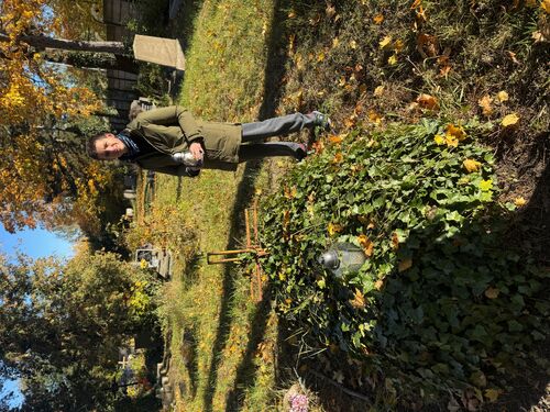 Cmentarz parafialny przy ul. Bluszczowej fot. Stanisław Molicki, SP3 Luboń