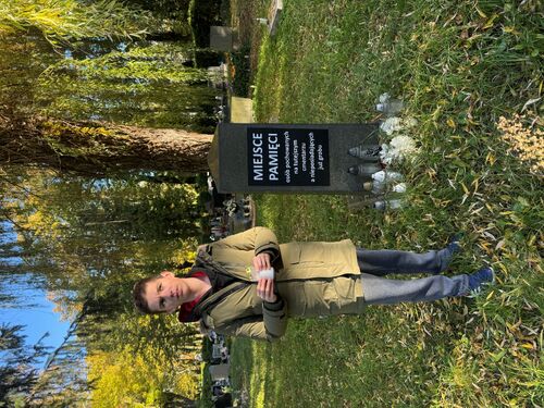 Cmentarz Parafialny przy ul. Bluszczowej fot. Stanisław Molicki, SP3 Luboń