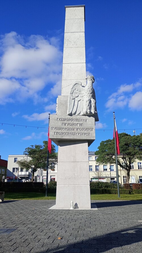 Mosina. Pomnik ofiar II Wojny Światowej, fot. Barbara Dykrzak