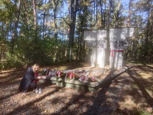 Kwatera studentów w Lasach Palędzko-Zakrzewskich, fot. Anna Rembacz-Dziubińska.