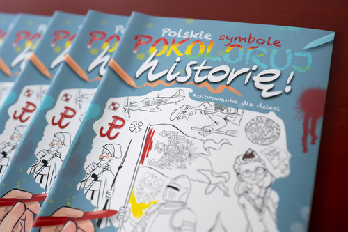 Kolorowanka Pokoloruj historię! Polskie symbole, fot. Krzysztof Łojko IPN (10)