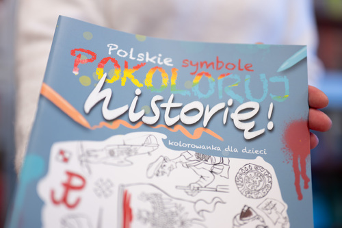 Kolorowanka Pokoloruj historię! Polskie symbole, fot. Krzysztof Łojko IPN (11)