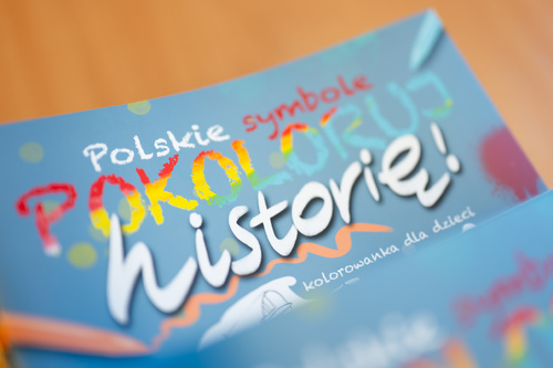 Kolorowanka Pokoloruj historię! Polskie symbole, fot. Krzysztof Łojko IPN (13)