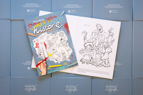 Kolorowanka Pokoloruj historię! Polskie symbole, fot. Krzysztof Łojko IPN (15)