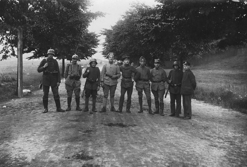 Powstańcy śląscy, 1919 r., ze zbiorów Archiwum Archidiecezjalnego w Katowicach
