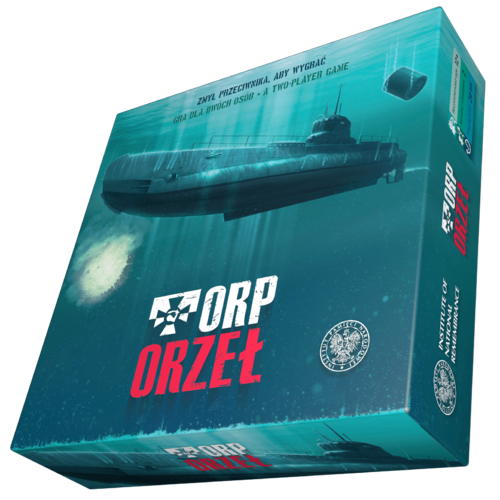 Pudełko gry ORP "Orzeł"