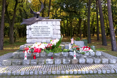 Pomniki ofiar hitlerowskiej zbrodni przy ul. Dąbrowskiego w Kościanie, Szkoła Podstawowa nr 58 im. Jerzego Kukuczki w Poznaniu.