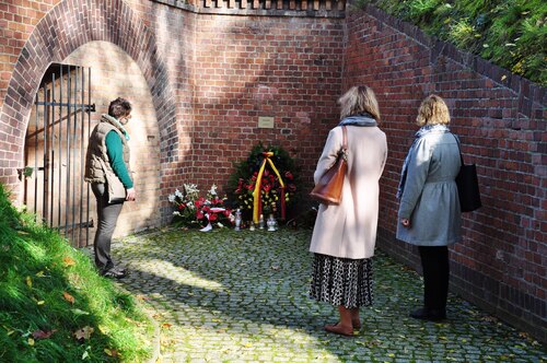 Fort VII. Ściana śmierci. Fot. Tomasz Cieślak