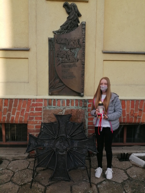 Tablica na Ratuszu w Poniecu, Katarzyna Karolczak Zespół Szkół Ekonomicznych im. Jana Amosa Komeńskiego w Lesznie