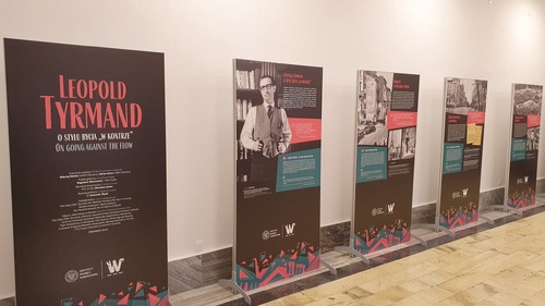 Wystawa "Leopold Tyrmand- o stylu bycia w kontrze" na Międzynarodowym Festiwalu Pianistów Jazzowych w Kaliszu