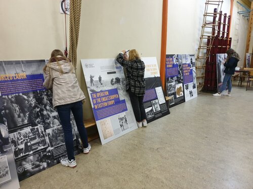 Wystawa i zajęcia na Przystanku Historia w Brukseli. fot Grzegorz Zdanek