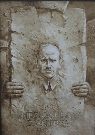 Grób Niezłomnego Żołnierza autor Jerzy Oleksiak
