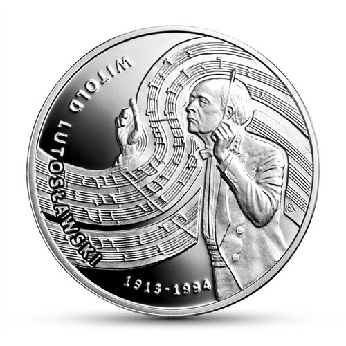 Rewers monety upamiętniającej Witolda Lutosławskiego