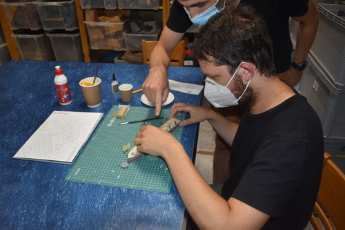 Warsztaty modelarskie „Modele powstałe z historii” – spotkanie z okazji Dnia Marynarza Rzecznego – Wrocław, 1 lipca 2021 r.