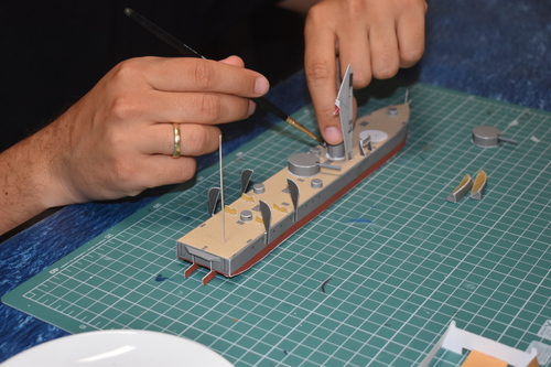 Warsztaty modelarskie „Modele powstałe z historii” – spotkanie z okazji Dnia Marynarza Rzecznego – Wrocław, 1 lipca 2021 r.