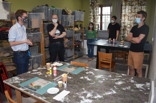 Warsztaty modelarskie „Modele powstałe z historii” – spotkanie z okazji Dnia Marynarza Rzecznego – Wrocław, 1 lipca 2021 r.