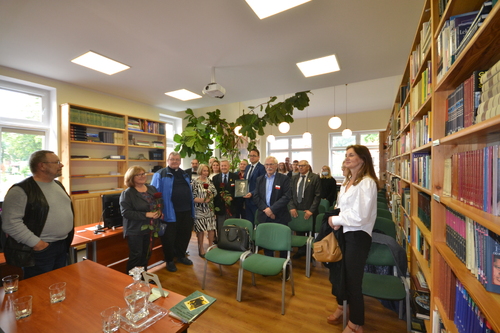 Spotkanie z córka gen. bryg. Jana Kiwerskiego panią Barbarą Kiwerska-Nowosad, fot. Czesław Kubicz