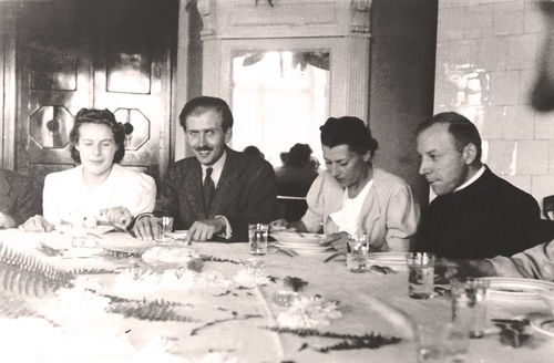 Obiad po ślubie Marii i Jana Dzieduszyckich; Zarzecze, 20 VIII 1942 /AIPSKW