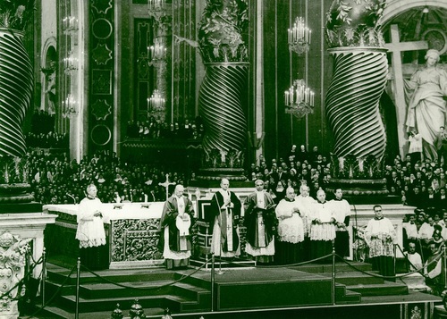 Uroczystości z udziałem papieża Pawła VI, Watykan 1971 /AIPSKW
