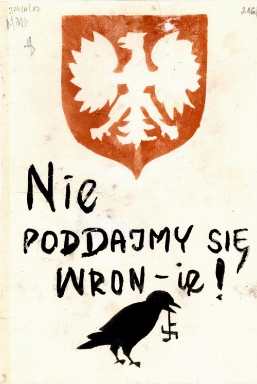 Ulotka Augustowskiej Grupy Oporu (1982). Zbiory AIPN,