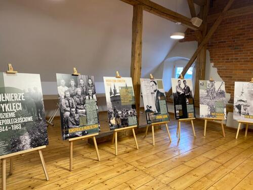 Wystawa „Żołnierze Wyklęci. Podziemie niepodległościowe 1944–1963”. Fot. Jerzy Rudnicki