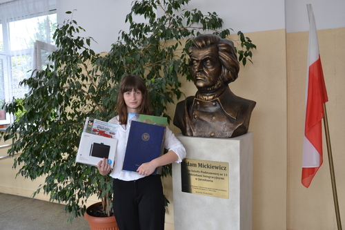 Maja Hrycewicz I miejsce w kategorii Komiks 9-12 lat