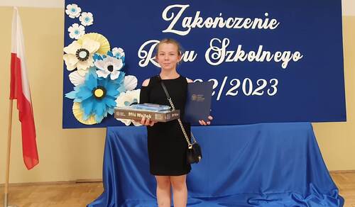 Zuzanna Białek I miejsce w kategorii Opowiadanie 9 -12 lat