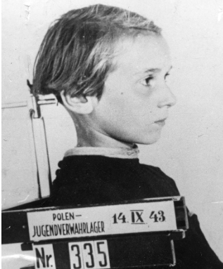 Elżbieta Konarska, przyjęta do obozu 14 września 1943 r. fot. Archiwum IPN Oddział w Łodzi