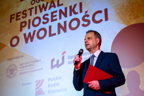 Finał VIII Ogólnopolskiego Festiwalu Piosenki o Wolności, Katowice, 20 kwietnia 2024, fot. IPN Krzysztof Łojko