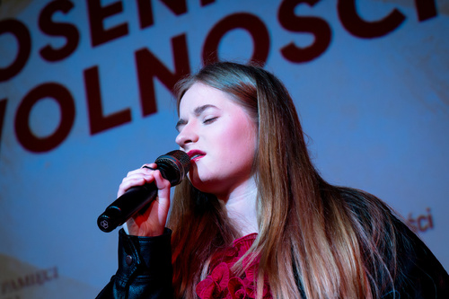 Finał VIII Ogólnopolskiego Festiwalu Piosenki o Wolności, Katowice, 20 kwietnia 2024, fot. IPN Krzysztof Łojko