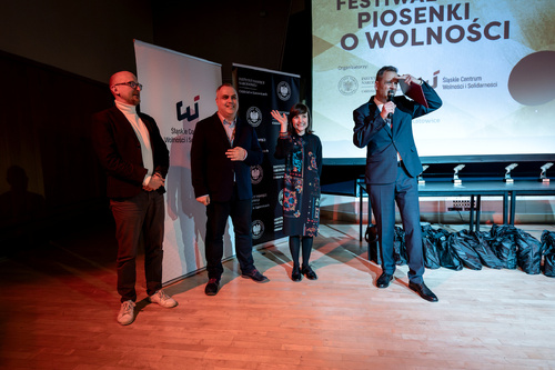 Finał VIII Ogólnopolskiego Festiwalu Piosenki o Wolności, Katowice, 20 kwietnia 2024, fot. IPN Krzysztof Łojko