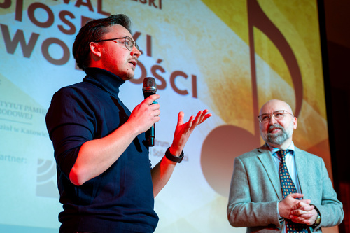 Finał VIII Ogólnopolskiego Festiwalu Piosenki o Wolności, Katowice, 20 kwietnia 2024, fot. IPN Krzysztof Łojko