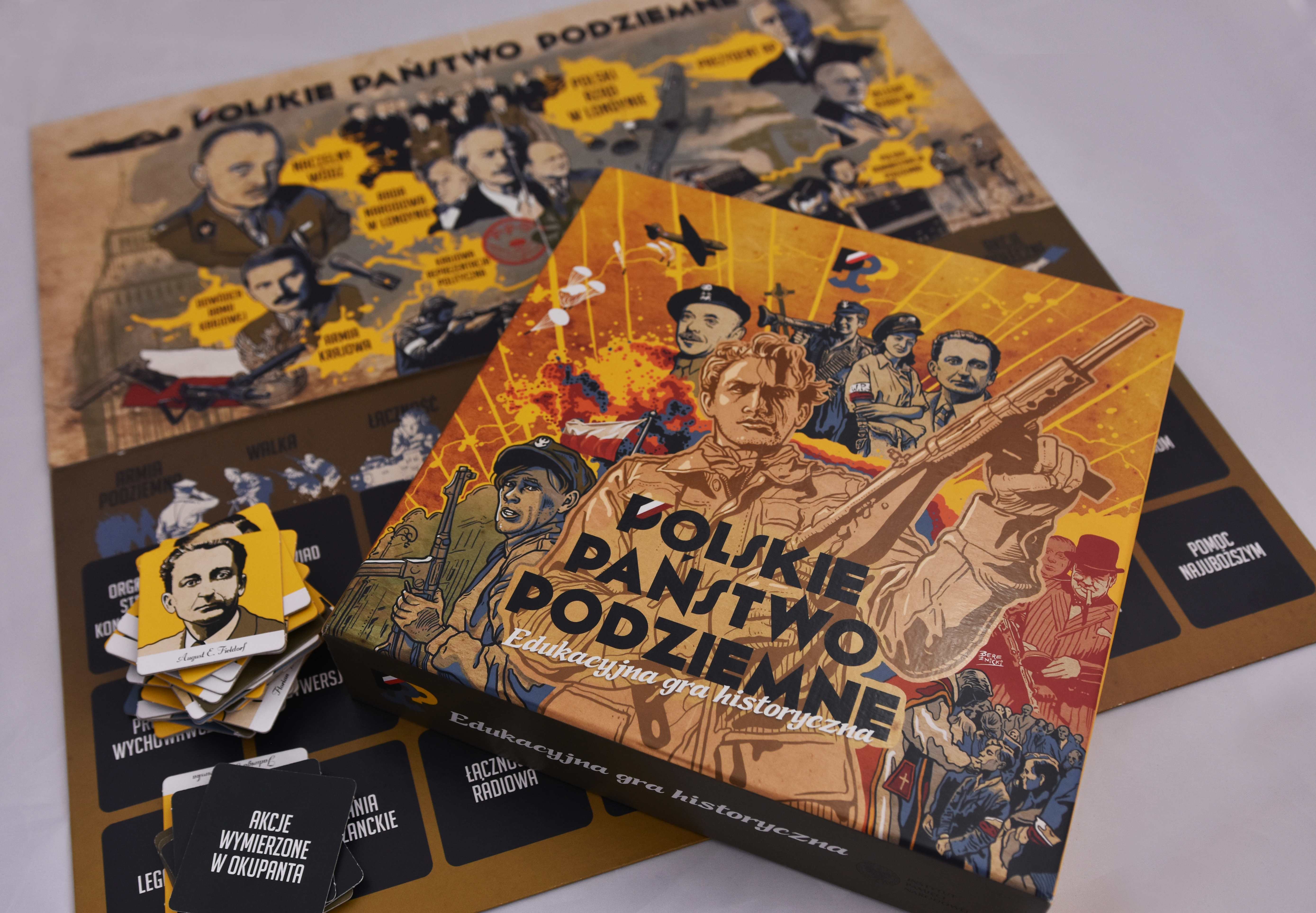 Edukacyjna gra historyczna „Polskie Państwo Podziemne” - Gry - Edukacja IPN