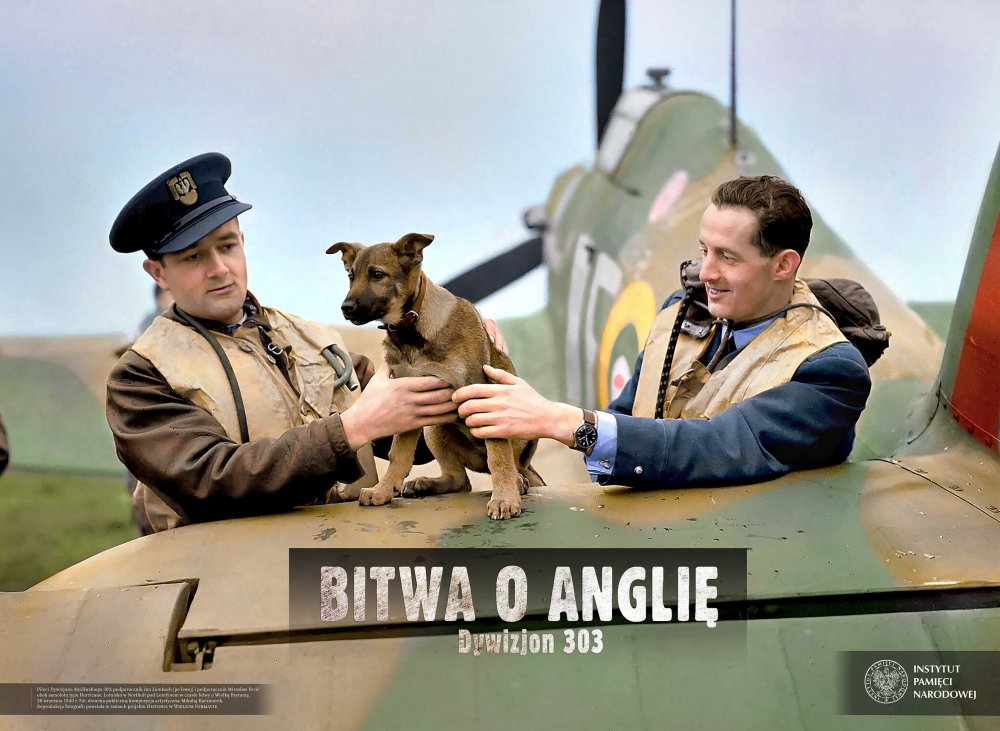 Bitwa o Anglię, Dywizjon 303 - Plakaty Historii w Wielkim Formacie