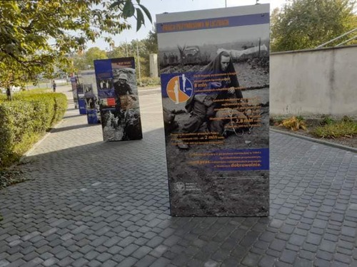 Wystawa &quot;Polscy robotnicy przymusowi w Niemczech 1939-1945&quot; - Łódź, 12-29.10.2021 r.
